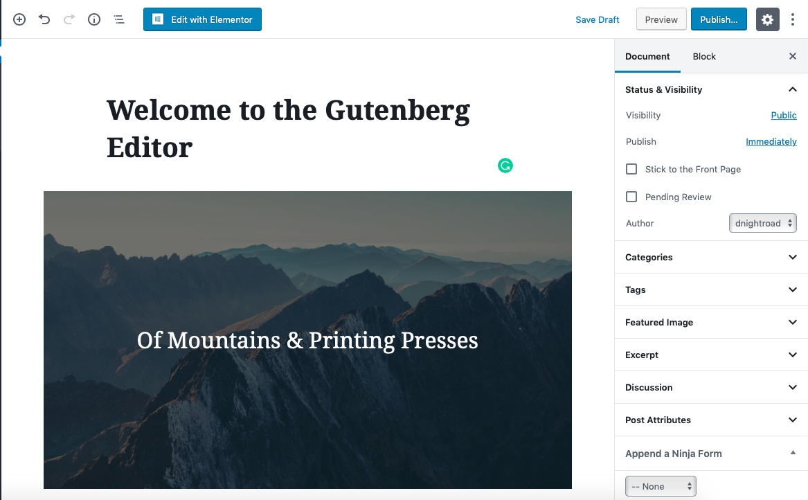 Gutenberg - What to expect?