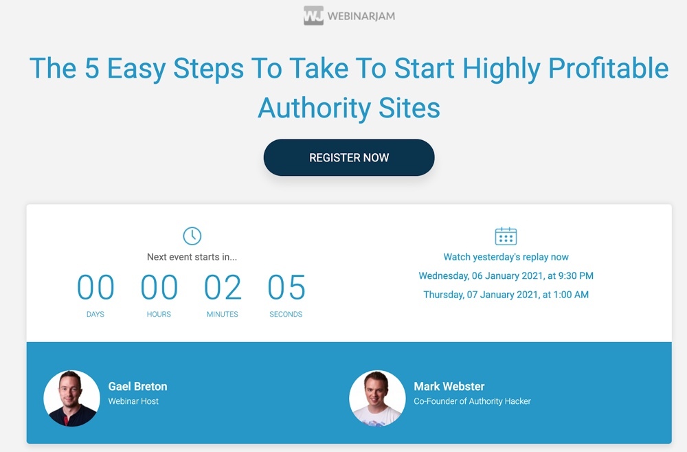 Webinars