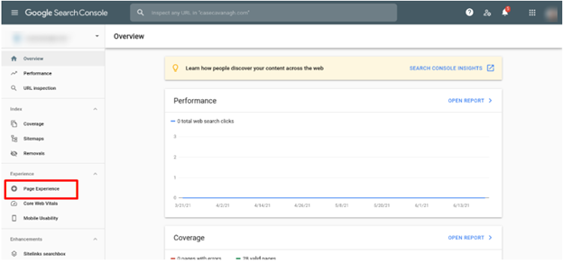 google search console
