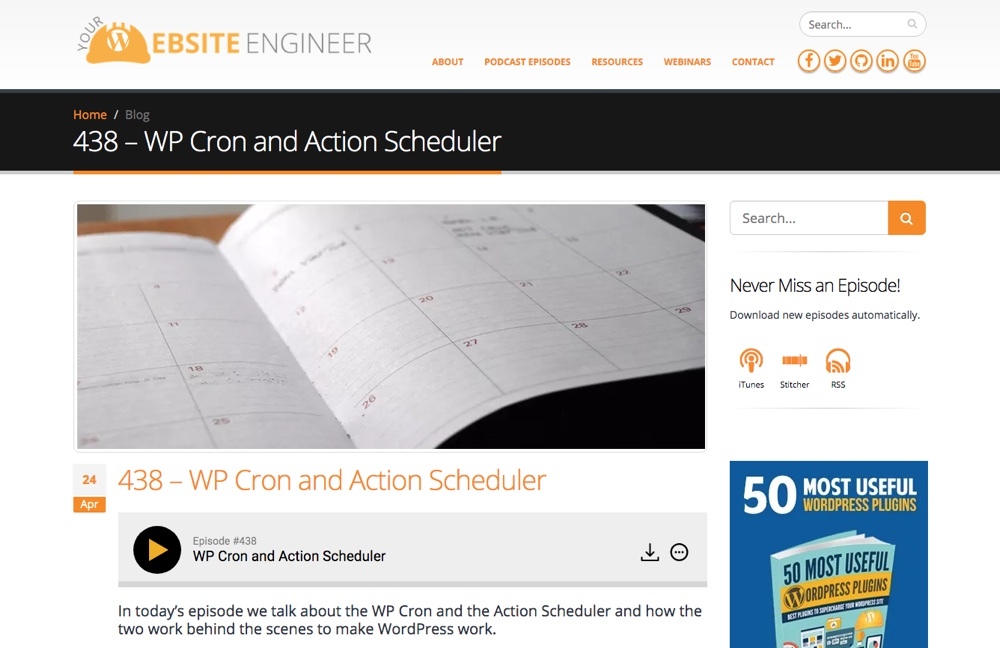 Your website engineer